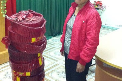 Hải quan Hà Giang bắt giữ 32kg pháo nổ Hải quan Hà Giang bắt giữ 32kg pháo nổ