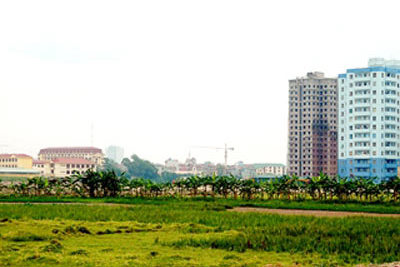 Hà Nội dự kiến tăng giá đất ở một số khu vực