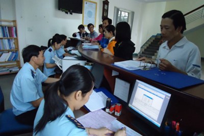 Năm 2012, số thu ngân sách của ngành Hải quan đạt 197.845 tỷ đồng