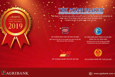 Agribank đứng thứ 190 – xếp hạng cao nhất trong các ngân hàng Việt Nam tại bảng xếp hạng Brand Finance Banking 500