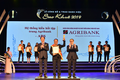 Lần thứ 4 Agribank vinh dự nhận giải thưởng Sao Khuê 2019