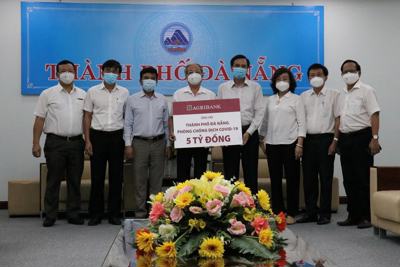 Agribank ủng hộ 5 tỷ đồng hỗ trợ thành phố Đà Nẵng phòng chống dịch Covid 19