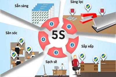 5S – Công cụ giúp doanh nghiệp hạn chế lãng phí và tăng năng suất chất lượng sản phẩm