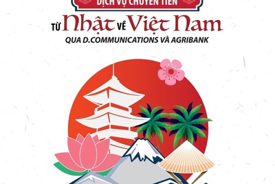 Chuyển tiền từ Nhật Bản về Việt Nam nhận tại Agribank trong 10 phút