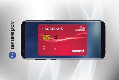 Thanh toán SamsungPay với thẻ Agribank