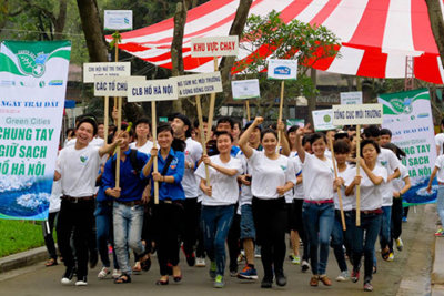 Chung tay hưởng ứng Ngày Trái đất