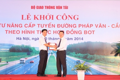 VietinBank tài trợ 5.909 tỷ đồng để nâng cấp tuyến đường Pháp Vân – Cầu Giẽ