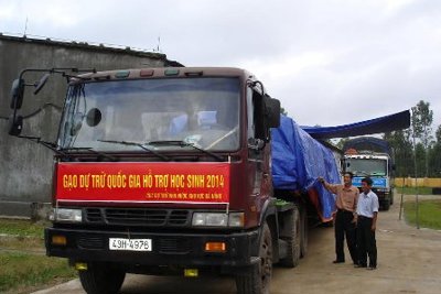 Tiếp tục triển khai tạm ứng hỗ trợ gạo cho học sinh vùng đặc biệt khó khăn