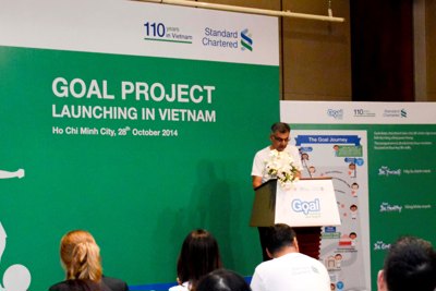 Standard Chartered khởi động dự án Goal tại Việt Nam