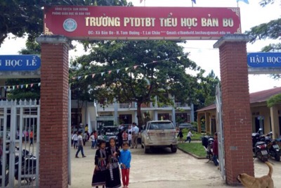 Hạt gạo Chính phủ tiếp sức cho học sinh nghèo Lai Châu tới trường