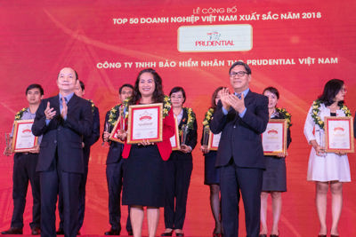 Prudential dẫn đầu các doanh nghiệp bảo hiểm nhân thọ tại Việt Nam