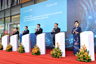 Chubb Life Việt Nam khai trương văn phòng kinh doanh thứ 3 tại Hà Nội.