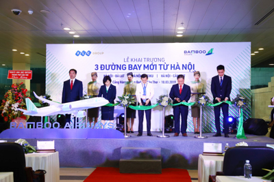 Bamboo Airways mở 3 đường bay mới từ Hà Nội đi Đà Lạt, Pleiku và Cần Thơ 