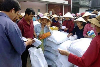 Xuất cấp hơn 1.000 tấn gạo dự trữ quốc gia cho 2 tỉnh 
