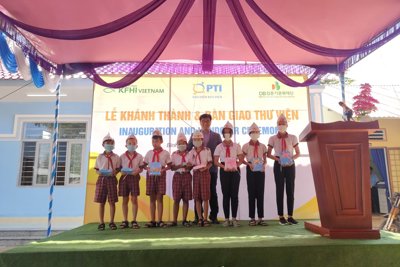 PTI trao tặng thư viện tại Bình Phước