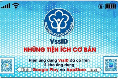 BHXH Việt Nam nâng cấp phiên bản ứng dụng “VssID - Bảo hiểm xã hội số” mới