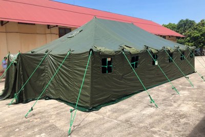 Xuất cấp 410 bộ nhà bạt cứu sinh cho TP. Hồ Chí Minh phòng, chống dịch COVID-19