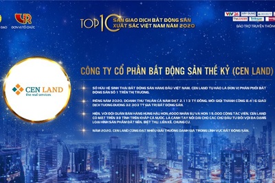 Cen Land giành 3 giải thưởng của Hội Môi giới Bất động sản Việt Nam