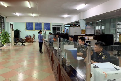 Cục Hải quan Lào Cai thu ngân sách đạt 68,45% dự toán
