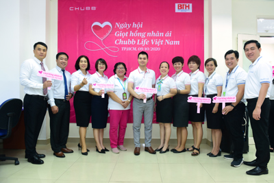 Chubb Life Việt Nam tổ chức ngày hội hiến máu nhân đạo tại TP. Hồ Chí Minh