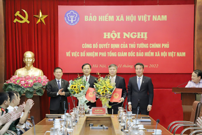 Bảo hiểm Xã hội Việt Nam có thêm 2 Phó Tổng giám đốc