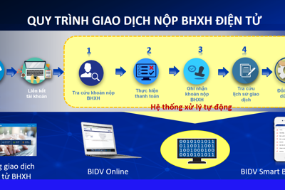 Nhiều tiện ích khi đóng, nộp BHXH, BHYT trên Cổng giao dịch điện tử của BHXH Việt Nam