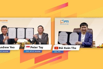 PTI ký kết hợp tác với Công ty Bảo hiểm công nghệ hàng đầu của Singapore