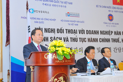 Tháo gỡ vướng mắc về thuế, hải quan cho doanh nghiệp Hàn Quốc