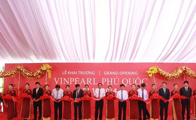 Tập đoàn Vingroup khai trương khu nghỉ dưỡng Vinpearl Phú Quốc