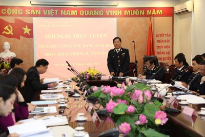 Đảng ủy Cục Hải quan TP. Hà Nội chỉ đạo quyết tâm hoàn thành tốt nhiệm vụ năm 2016 Đảng ủy Cục Hải quan TP. Hà Nội chỉ đạo quyết tâm hoàn thành tốt nhiệm vụ năm 2016