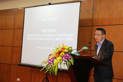 Quy chế đối ngoại sửa đổi: Tăng cường hiệu quả hoạt động đối ngoại ngành Tài chính Quy chế đối ngoại sửa đổi: Tăng cường hiệu quả hoạt động đối ngoại ngành Tài chính