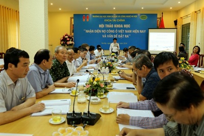 Hội thảo khoa học "Nhận diện nợ công ở Việt Nam hiện nay và những vấn đề đặt ra" Hội thảo khoa học "Nhận diện nợ công ở Việt Nam hiện nay và những vấn đề đặt ra"