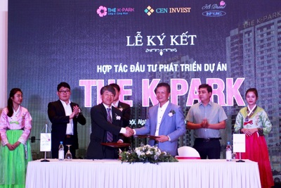 CenInvest và Hi Brand Việt Nam ký kết hợp tác đầu tư phát triển dự án The K - Park
