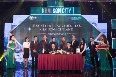 Khai Sơn và CENLAND hợp tác phát triển dự án Khai Sơn City