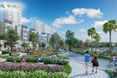 Tiếp tục mở bán shophouse mặt tiền 7m Khai Sơn Town