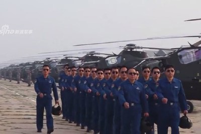 Trung Quốc khoe phi đội trực thăng tấn công "vượt trội Nga, sánh ngang Mỹ"