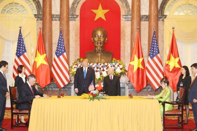 [Infographic] Việt Nam - Mỹ ký kết các thỏa thuận kinh tế trị giá 21 tỷ USD