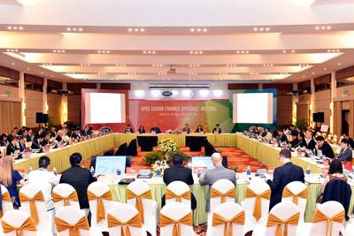 Thông tin kết thúc ngày họp đầu tiên của Hội nghị Quan chức Tài chính Cao cấp APEC
