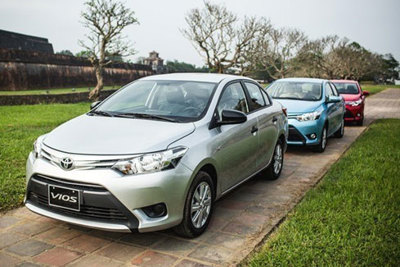 Toyota Việt Nam triệu hồi hơn 20.000 xe Vios, Yaris do lỗi túi khí