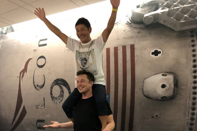 Những điều ít biết về tỷ phú Nhật sắp du lịch mặt trăng cùng SpaceX