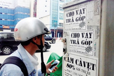 Chính phủ yêu cầu chặn tình trạng “tín dụng đen”