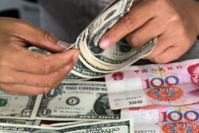 Dự trữ ngoại tệ của Trung Quốc tăng lên trên 3.800 tỷ USD