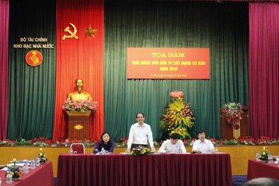 Hội nghị đẩy nhanh tiến độ giải ngân vốn đầu tư công năm 2016