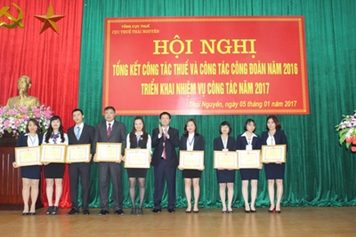 Cục Thuế Thái Nguyên thu ngân sách vượt 58% so dự toán