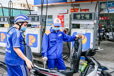 Bà Rịa - Vũng Tàu dán tem công tơ tổng 1.300 trụ bơm xăng dầu