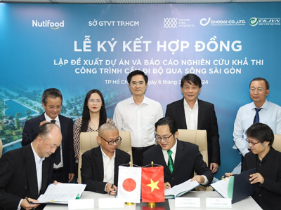 Nutifood công bố đối tác thực hiện dự án cầu đi bộ qua sông Sài Gòn tổng đầu tư hơn 1.000 tỷ đồng