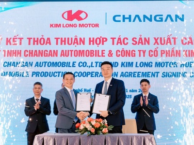 Kim Long Motor hợp tác với Changan Automobile sản xuất các loại xe