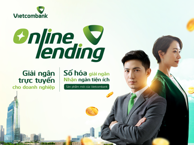 Vietcombank ra mắt giải pháp Giải ngân trực tuyến giúp khơi thông dòng vốn cho doanh nghiệp