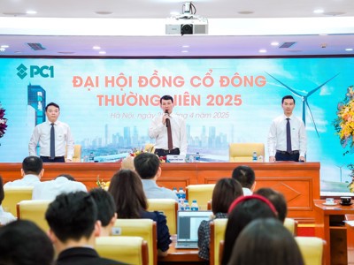 PC1 đặt mục tiêu doanh thu tăng 32%, lợi nhuận tăng 18% năm 2025 