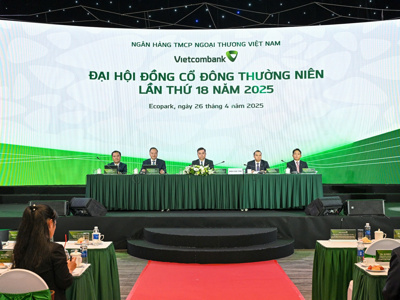 Đại hội cổ đông Vietcombank 2025: Đẩy mạnh tăng vốn, củng cố nền tảng quản trị